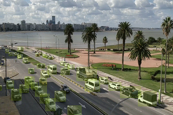 Real-time vehicle detection